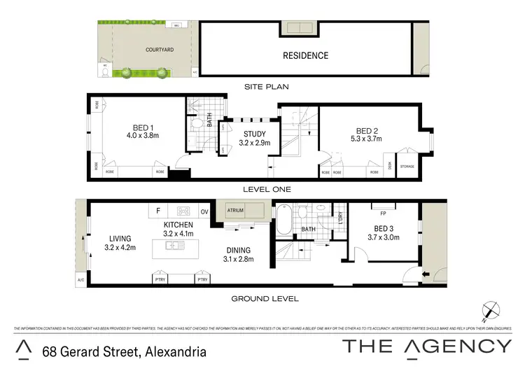 Floorplan of Homely house listing, 68 Gerard Street, Alexandria NSW 2015