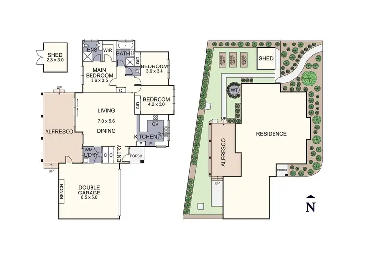 Floorplan of Homely house listing, 3 Elliot Close, Healesville VIC 3777