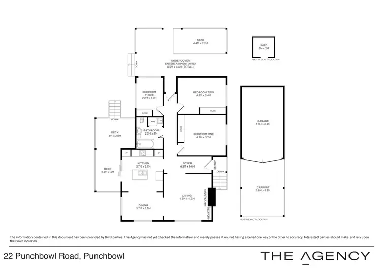 Floorplan of Homely house listing, 22 Punchbowl Road, Punchbowl TAS 7249