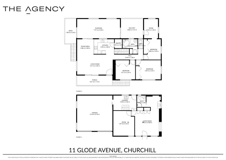 Floorplan of Homely house listing, 11 Glode Avenue, Churchill QLD 4305