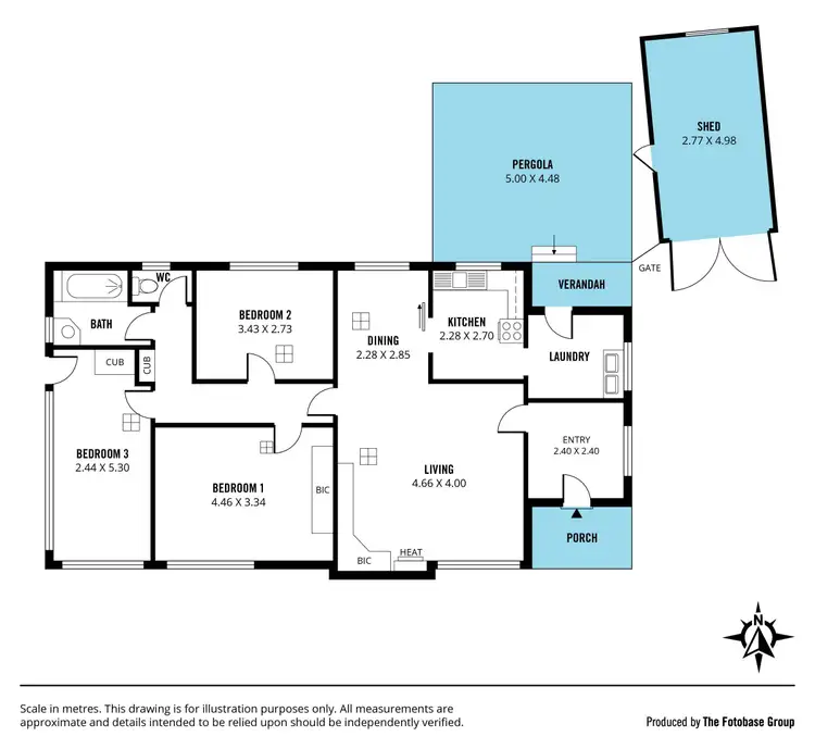 Floorplan of Homely house listing, 1 Carlow Street, Sturt SA 5047