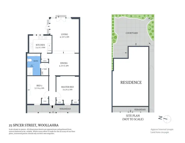 Floorplan of Homely house listing, 25 Spicer Street, Woollahra NSW 2025