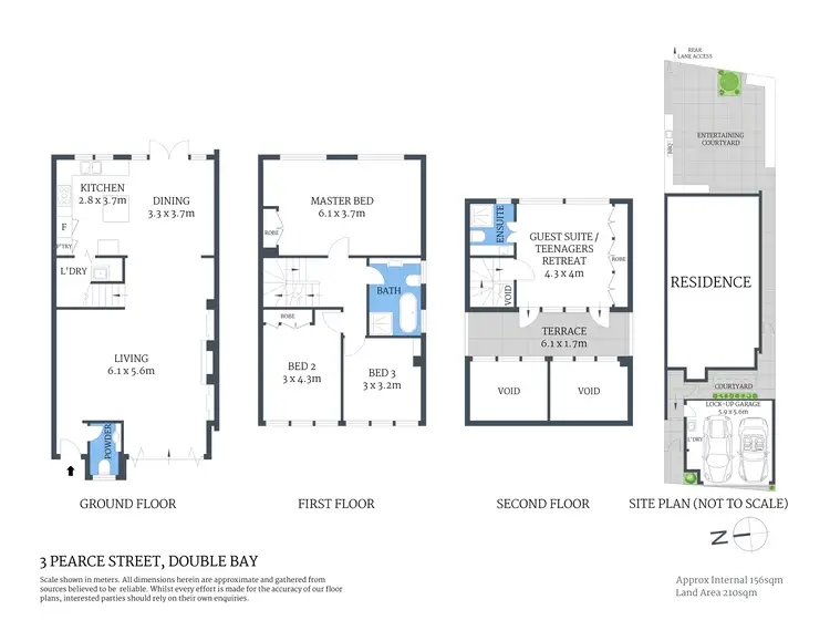 Floorplan of Homely house listing, 3 Pearce Street, Double Bay NSW 2028