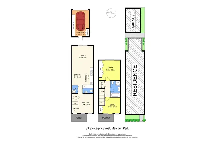 Floorplan of Homely house listing, 33 Syncarpia Street, Marsden Park NSW 2765