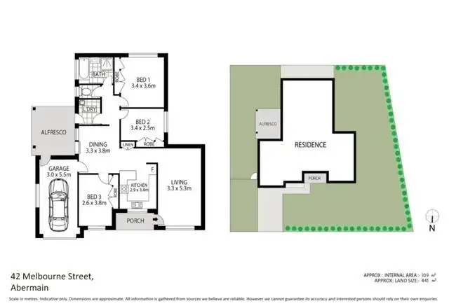 Floorplan of Homely house listing, 42 Melbourne Street, Abermain NSW 2326