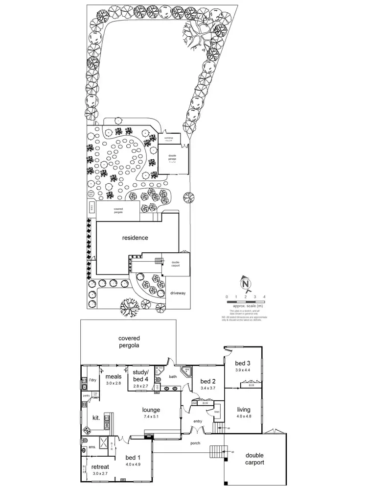 Floorplan of Homely house listing, 2 Heather Grove, Belgrave South VIC 3160