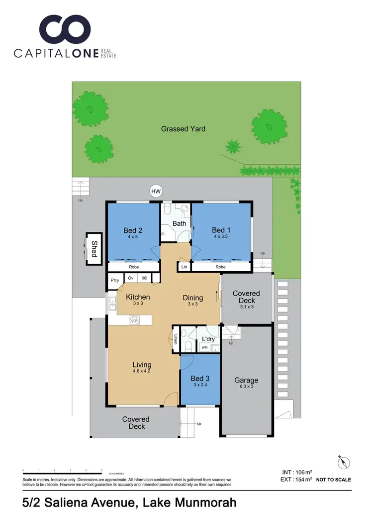 Floorplan of Homely house listing, 5/2 Saliena Avenue, Lake Munmorah NSW 2259
