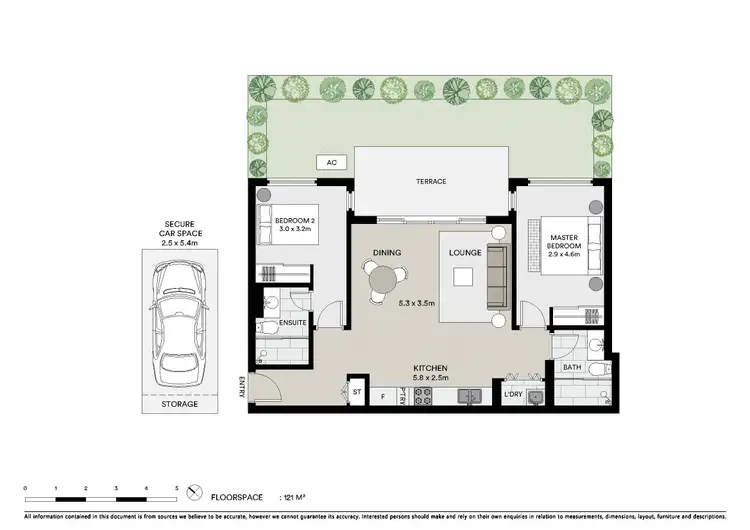 Floorplan of Homely apartment listing, 112/657 Pacific Highway, Killara NSW 2071