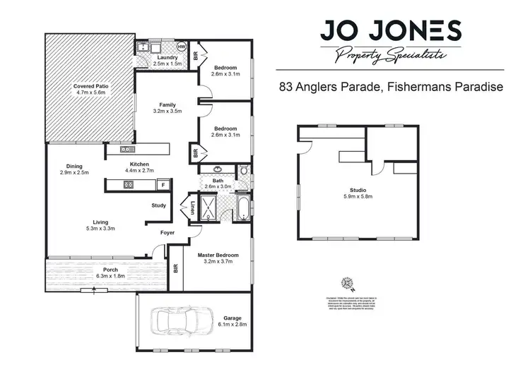Floorplan of Homely house listing, 83 Anglers Parade, Fishermans Paradise NSW 2539