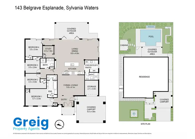 Floorplan of Homely house listing, 143 Belgrave Esplanade, Sylvania Waters NSW 2224