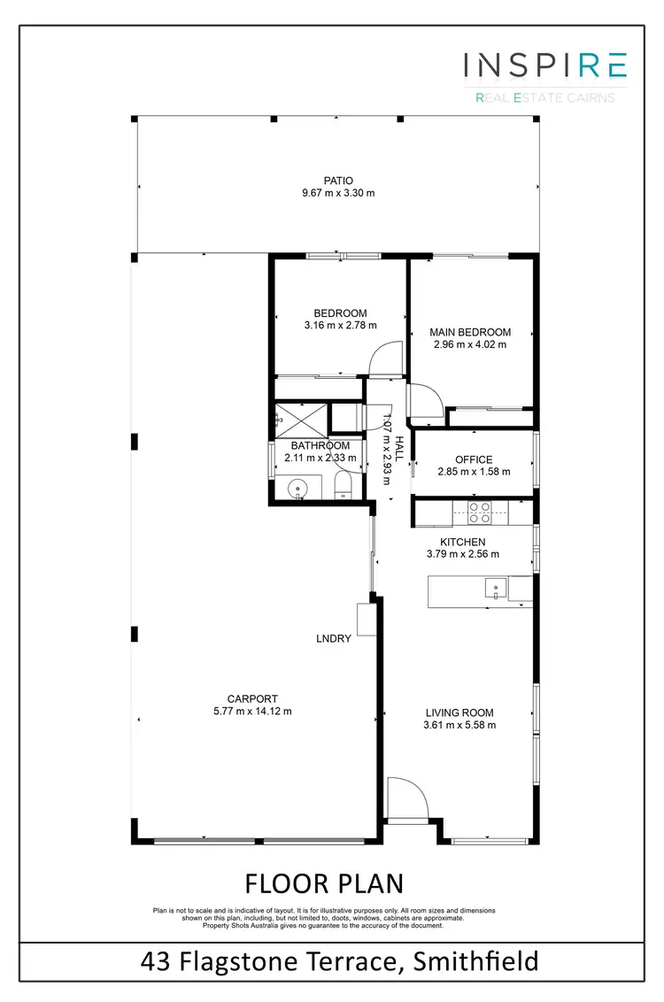 Floorplan of Homely house listing, 43 Flagstone Terrace, Smithfield QLD 4878