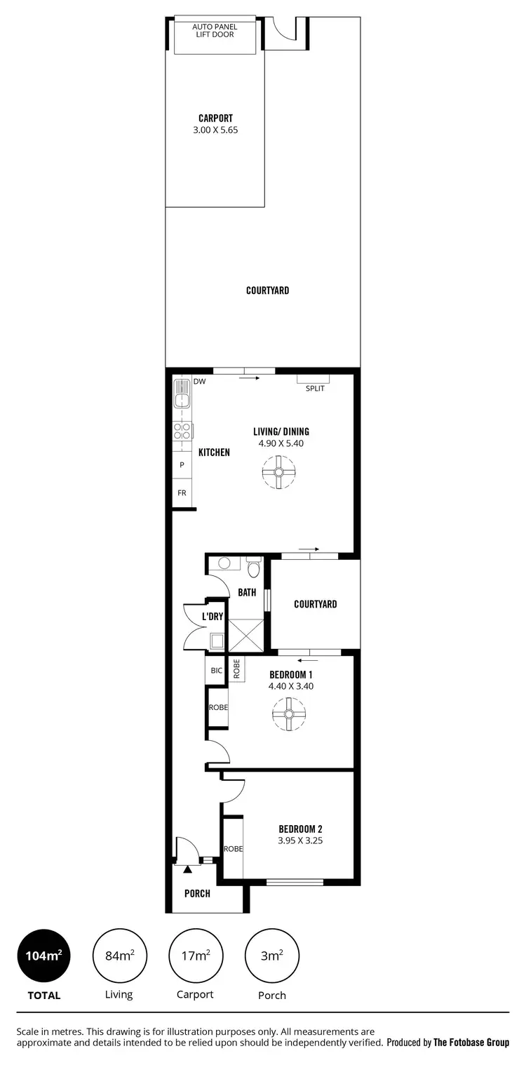 Floorplan of Homely house listing, 19 Cypress Drive, Parafield Gardens SA 5107