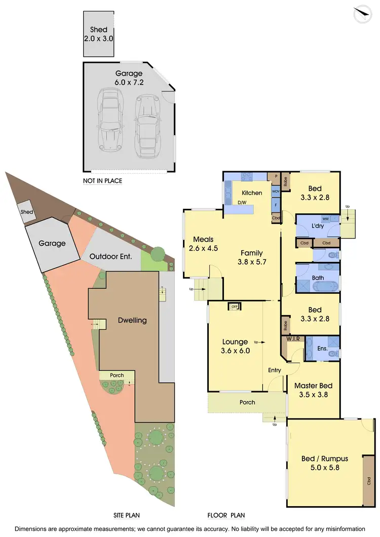 Floorplan of Homely house listing, 8 Hopper Court, Mill Park VIC 3082