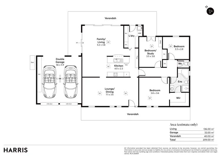 Floorplan of Homely house listing, 11 Glenrowan Avenue, Myrtle Bank SA 5064