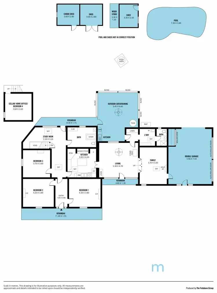 Floorplan of Homely house listing, 9 St Andrews Terrace, Willunga SA 5172