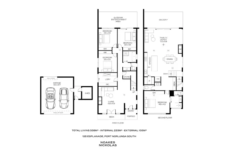 Floorplan of Homely house listing, 125 Esplanade, Port Noarlunga South SA 5167