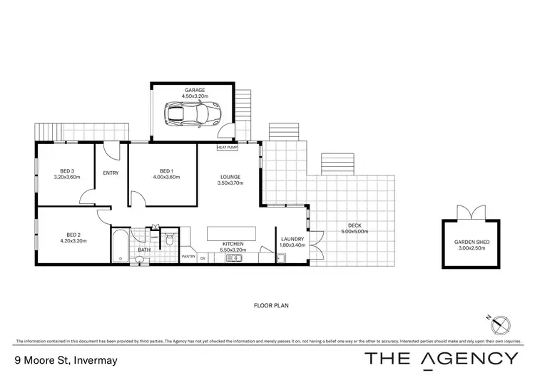 Floorplan of Homely house listing, 9 Moore Street, Invermay TAS 7248