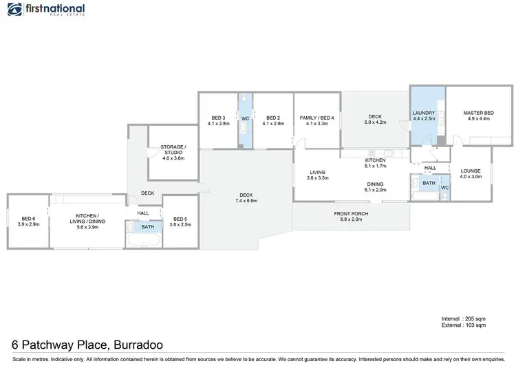 Floorplan of Homely land listing, 6 Patchway Place, Burradoo NSW 2576