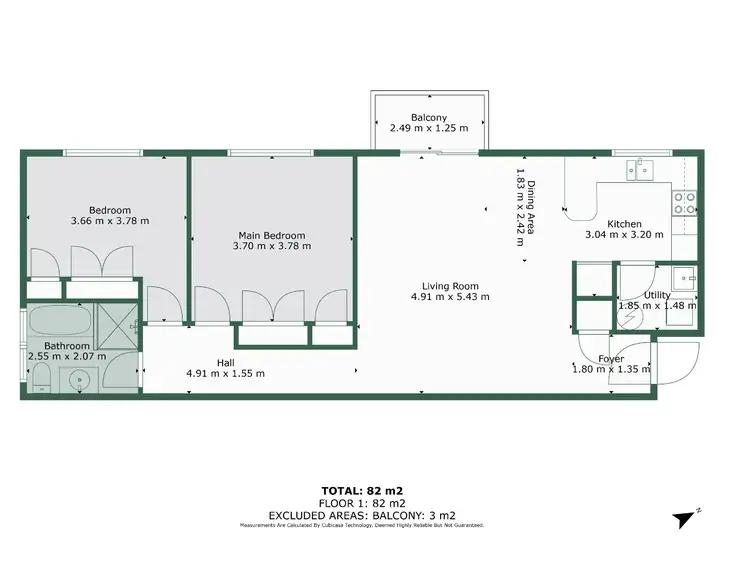 Floorplan of Homely unit listing, 8/6 Toxana Street, Richmond NSW 2753