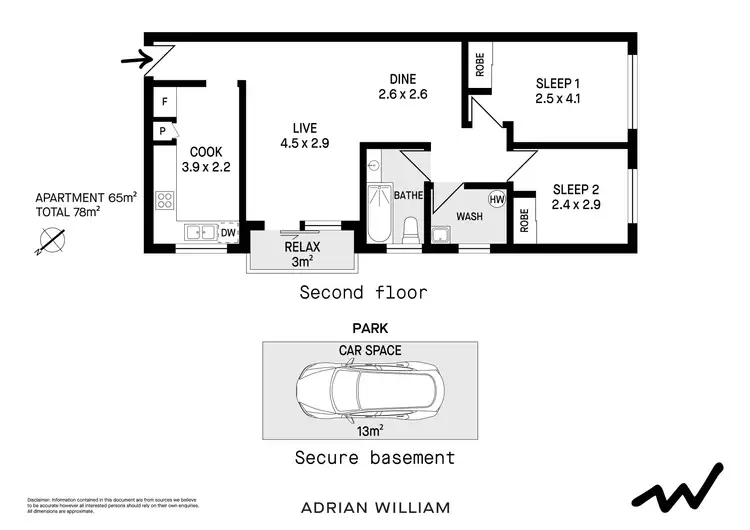 Floorplan of Homely apartment listing, 6/14 Keith Street, Dulwich Hill NSW 2203