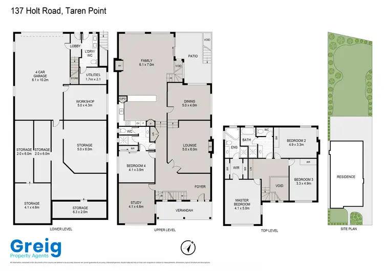 Floorplan of Homely house listing, 137 Holt Road, Taren Point NSW 2229