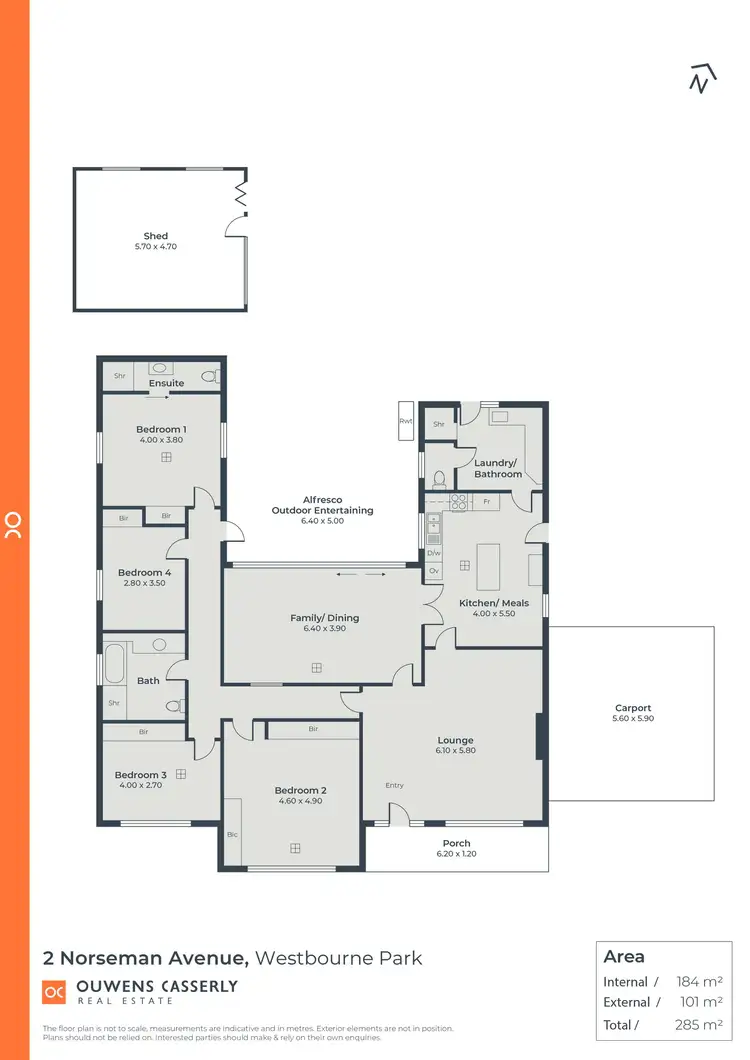 Floorplan of Homely house listing, 2 Norseman Avenue, Westbourne Park SA 5041