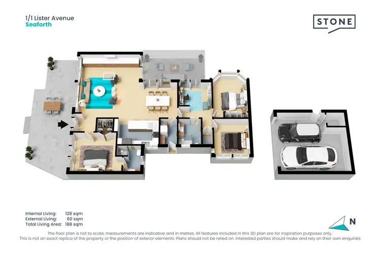Floorplan of Homely house listing, 1/1 Lister Avenue, Seaforth NSW 2092