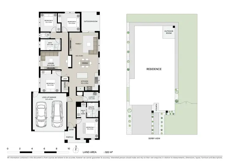 Floorplan of Homely house listing, 3 Derby View, Miners Rest VIC 3352