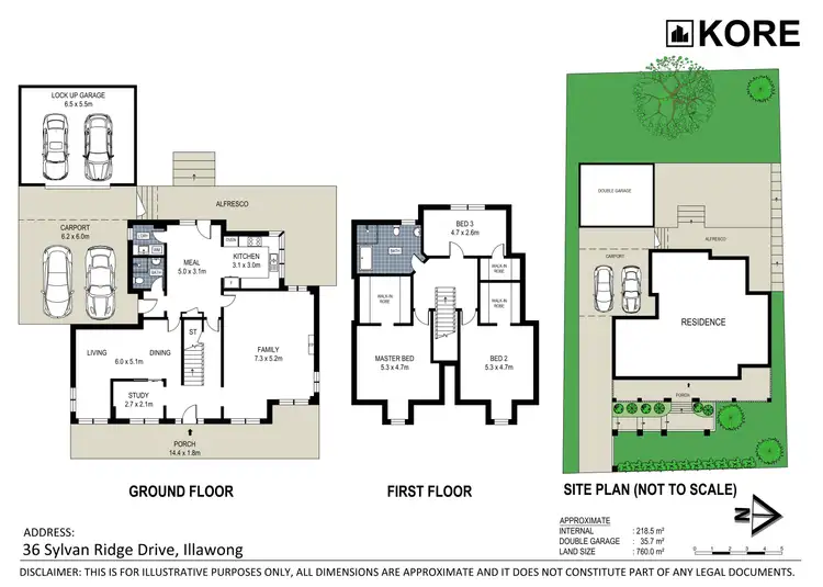 Floorplan of Homely house listing, 36 Sylvan Ridge Drive, Illawong NSW 2234