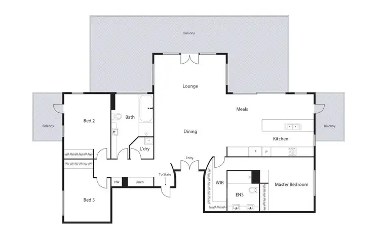 Floorplan of Homely apartment listing, 9/1 Fawkner Street, Braddon ACT 2612