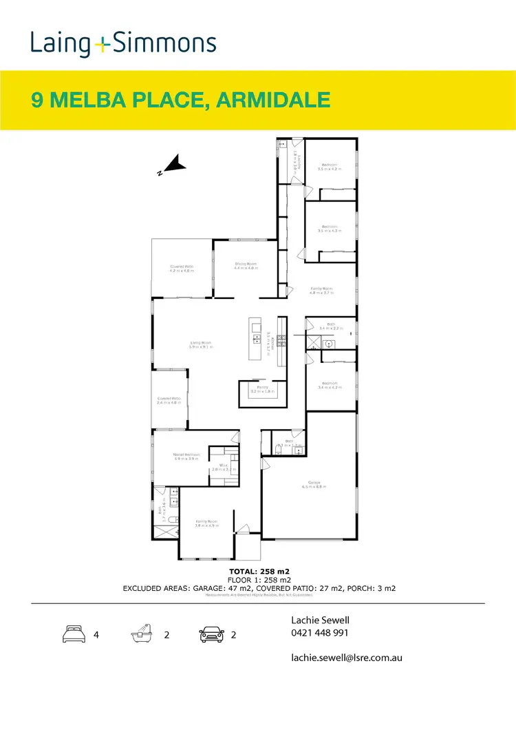 Floorplan of Homely land listing, 9 Melba Place, Armidale NSW 2350