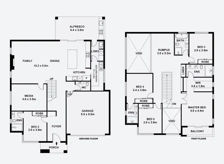 Floorplan of Homely house listing, 46 Goshawk Avenue, Marsden Park NSW 2765