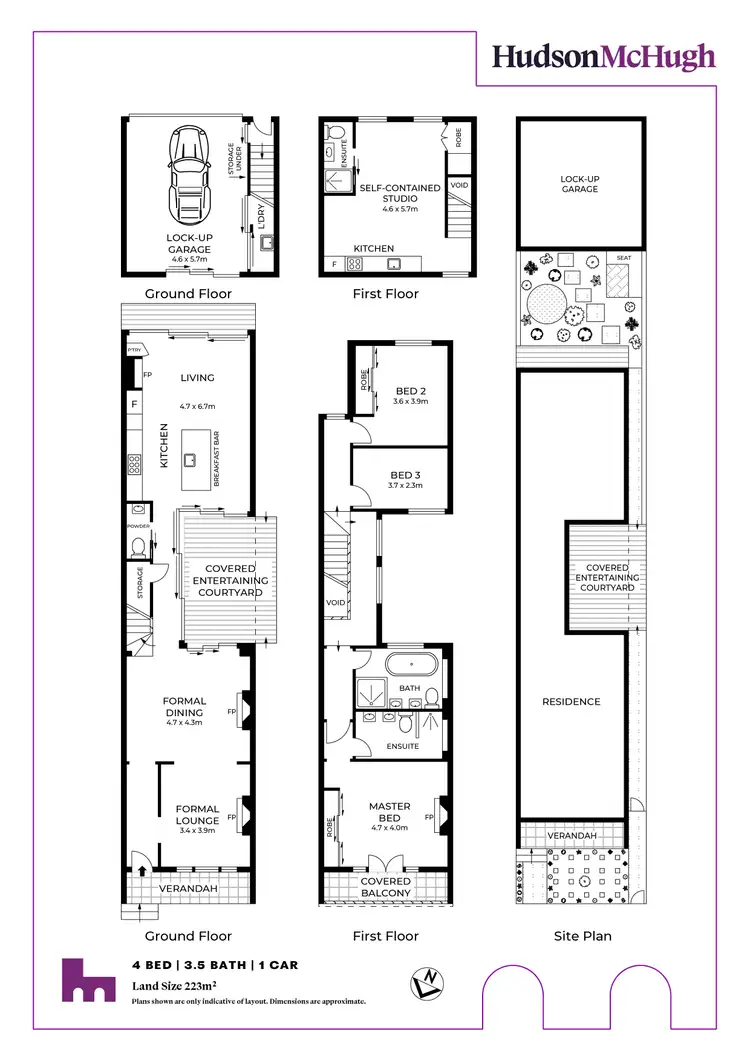 Floorplan of Homely house listing, 205 Albany Road, Stanmore NSW 2048
