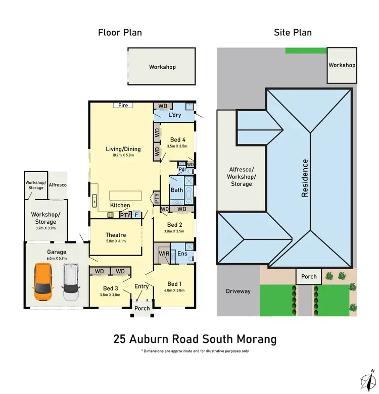 Floorplan of Homely house listing, 25 Auburn Road, South Morang VIC 3752