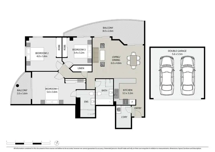 Floorplan of Homely unit listing, 502/91a Bridge Road, Westmead NSW 2145