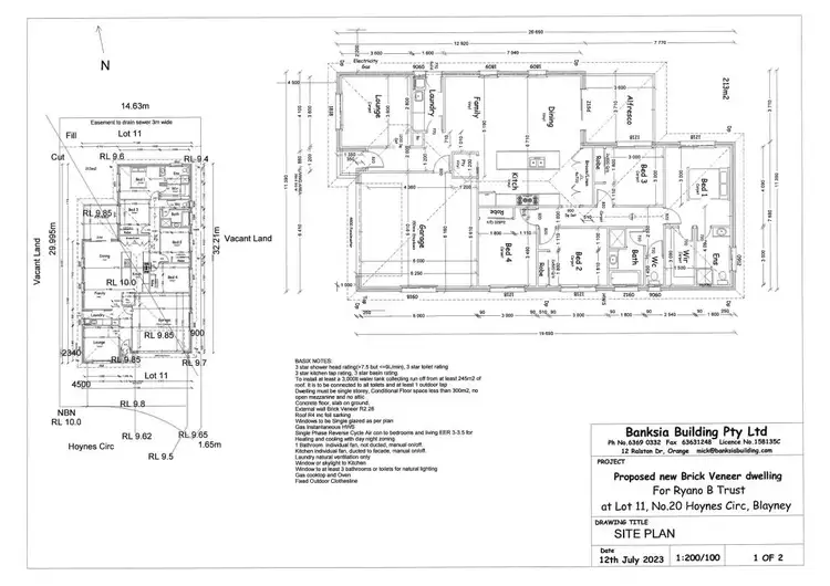 Floorplan of Homely house listing, 20 Hoynes Circuit, Blayney NSW 2799