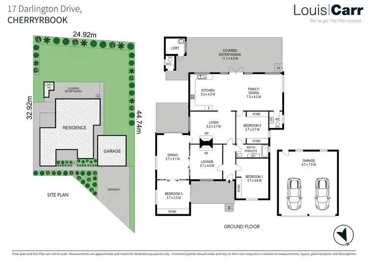 Floorplan of Homely house listing, 17 Darlington Drive, Cherrybrook NSW 2126