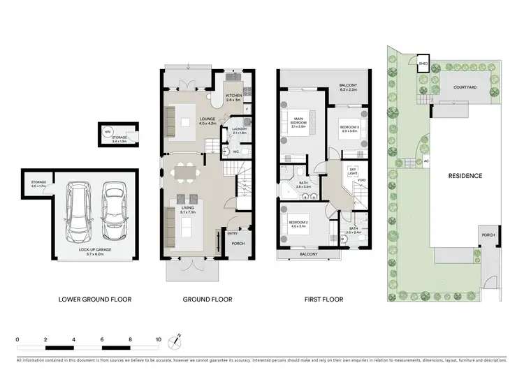 Floorplan of Homely townhouse listing, 22/55 Garland Road, Naremburn NSW 2065