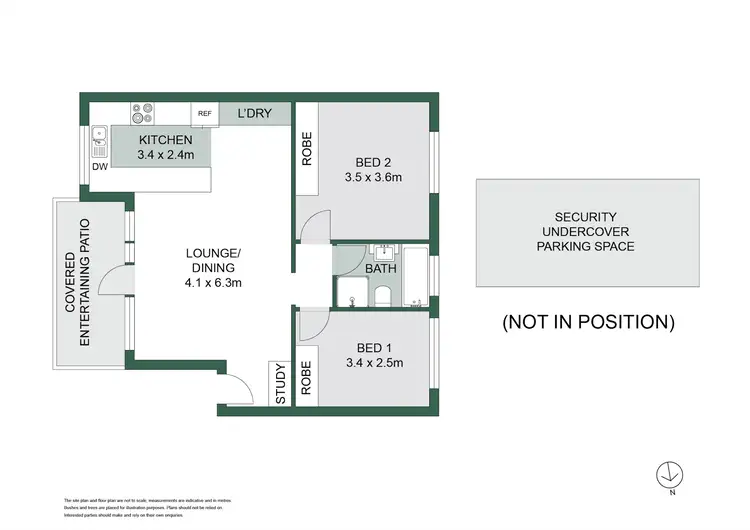 Floorplan of Homely unit listing, 47/10 Goodwin Street, Narrabeen NSW 2101