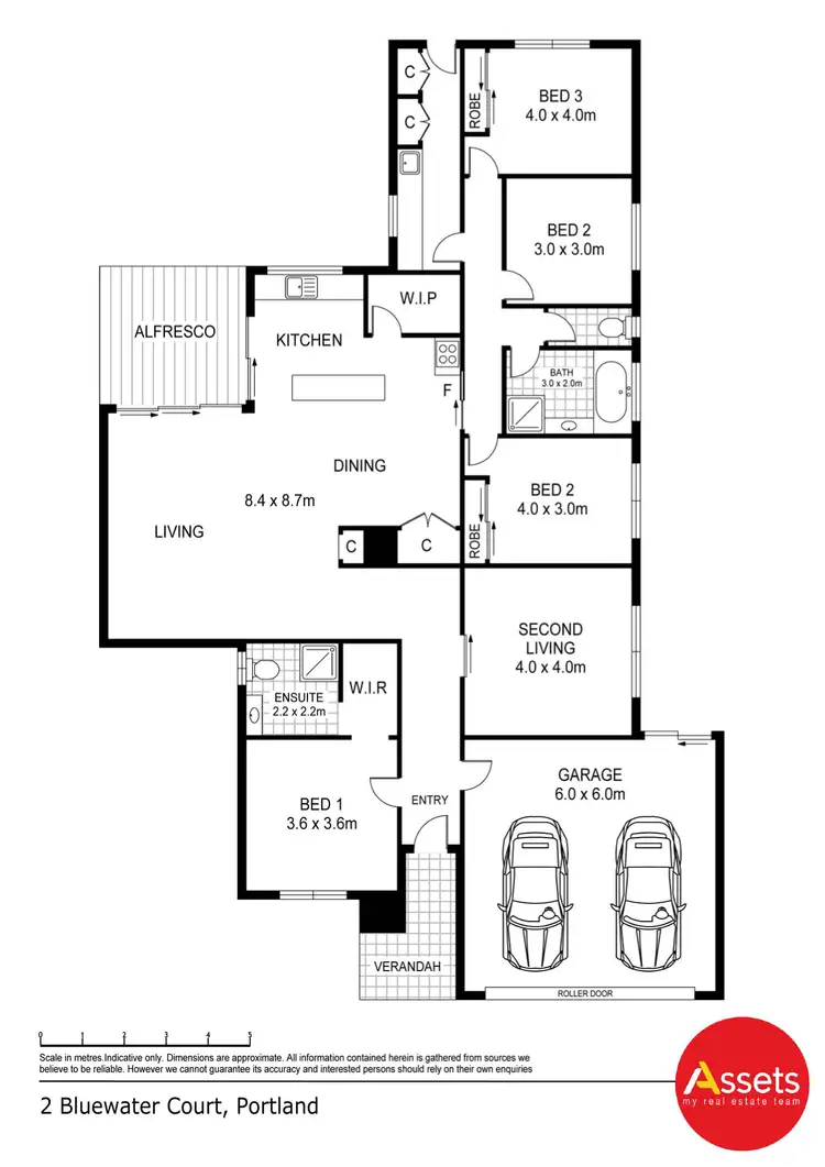 Floorplan of Homely house listing, 2 Blue Water Court, Portland VIC 3305