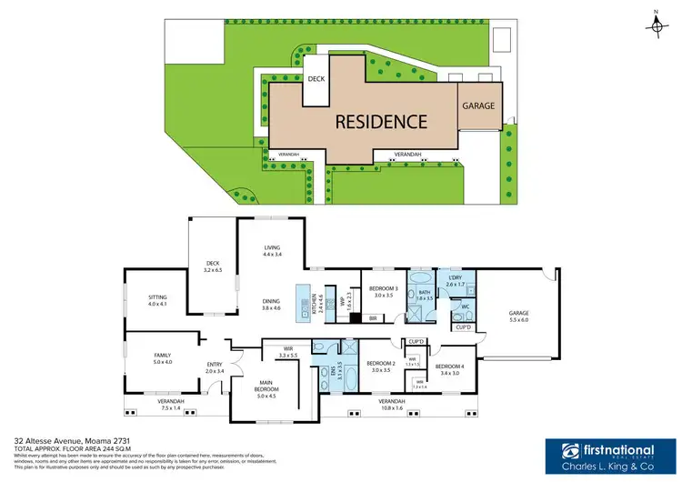 Floorplan of Homely house listing, 32 Altesse Avenue, Moama NSW 2731