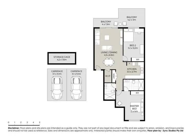 Floorplan of Homely apartment listing, 115/3 Sundown Road, North Kellyville NSW 2155