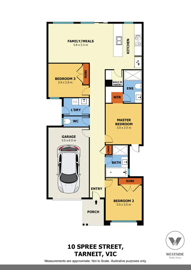 Floorplan of Homely house listing, 10 Spree Street, Tarneit VIC 3029