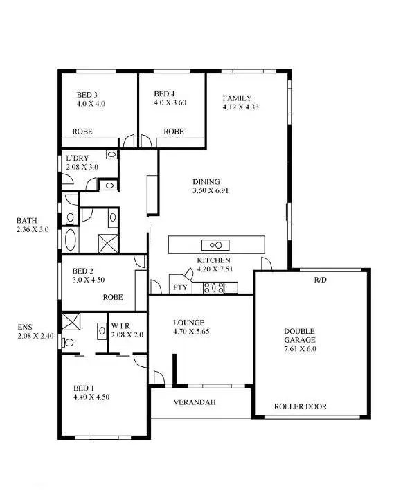 Floorplan of Homely house listing, 2 Calais Avenue, Port Lincoln SA 5606