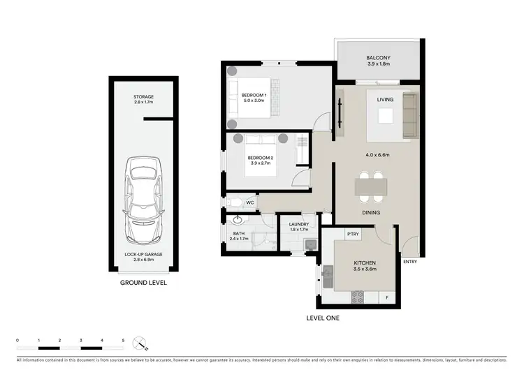 Floorplan of Homely apartment listing, 3/42-44 Woids Avenue, Allawah NSW 2218