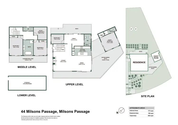 Floorplan of Homely house listing, 44 Milsons Passage, Milsons Passage NSW 2083