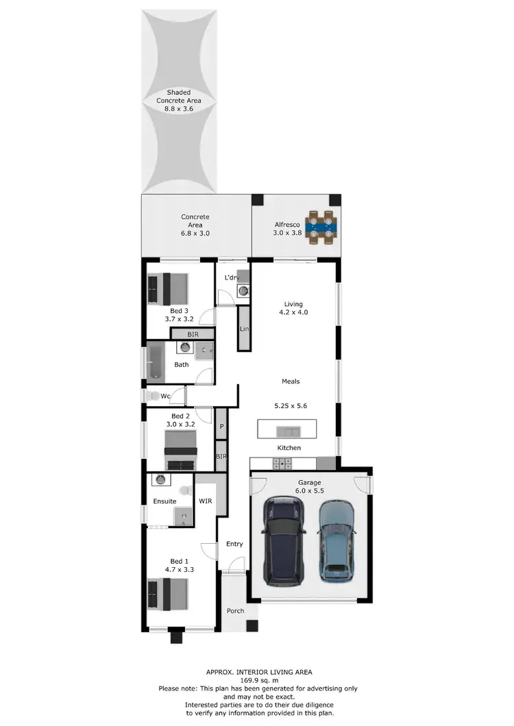 Floorplan of Homely house listing, 32 Sadlier Street, Wodonga VIC 3690