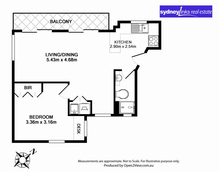 Floorplan of Homely apartment listing, 2/146 Boundary Street, Paddington NSW 2021