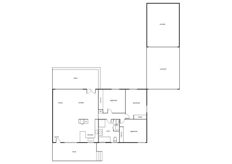 Floorplan of Homely house listing, 43 Angophora Street, Rivett ACT 2611