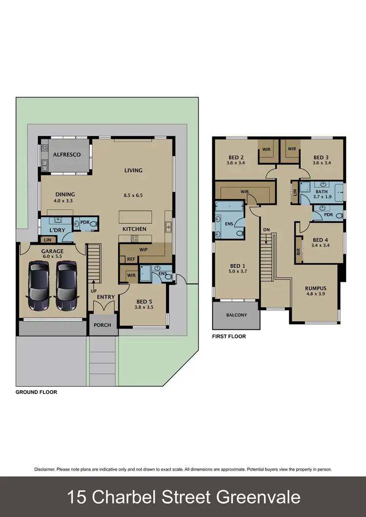 Floorplan of Homely house listing, 15 Charbel Street, Greenvale VIC 3059